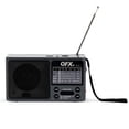 thumbnail image 2 of QFX R-37 6-Band (AM, FM, SW1 - SW4) Bluetooth LED Flashlight Solar Radio (2021 Model), 2 of 5