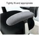 thumbnail image 4 of Yuarrent 2 paquetes/lote funda para silla agradable a la piel para silla de juego-impermeable y sin arrugas negro Type1 NO1, 4 of 6