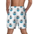 thumbnail image 4 of Uemuo Turtle Pattern Mens Swim Trunks Quick Dry Board Shorts with Mesh Lining, Stretch Beach Shorts Quick Dry No-Chafing Board Shorts-3X-Large, 4 of 9