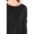 thumbnail image 4 of Women's Oversized Dolman Top, 4 of 4