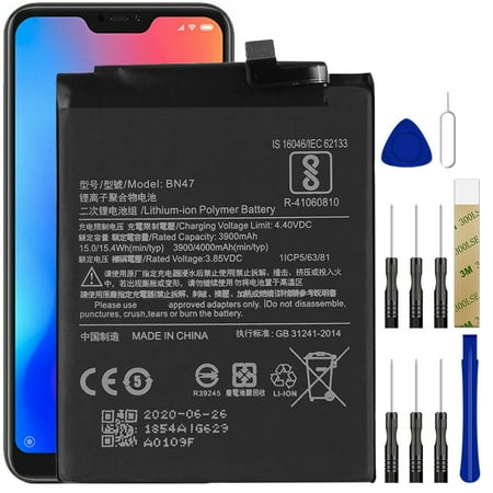 Replacement Battery BN47 for Xiaomi Mi A2 Lite Tool