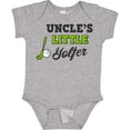 thumbnail image 3 of Inktastic Uncles Little Golfer with Golf Club and Ball Boys or Girls Baby Bodysuit, 3 of 5