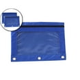 thumbnail image 1 of Dvruxg 2 Pcs Pencil Pouch, Three-hole Pencil Case Single Zipper Transparent PVC Document Storage Bag, Large Capacity Pencil Pouch with Zipper Clear Binder Pencil Case, 1 of 5