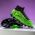 thumbnail image 5 of Zapatos de fútbol profesionales para hombres y mujeres, botas de entrenamiento de tobillo con picos largos, entrenamiento de hierba interior, partido ultraligero, venta al por mayor, 5 of 5