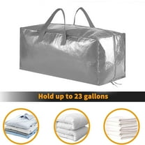 Large Duffle Bag 23 Gallons Waterproof Moving Storage Bag Dirt Proof Woven Luggage Bag For Travel And Moving Travel Bag