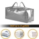 thumbnail image 1 of Bolsa de viaje impermeable para mudanzas y almacenamiento | Bolsa plegable de tejido PE con opciones de transporte en mano y mochila., 1 of 6