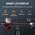 thumbnail image 4 of 500W 19 mph Adult Folding Electric Bike, Folding Compact Electric Bike, Fat Tire Electric Bike, Portable Electric EBike With Pedals With 48V 20AH Battery, Suitable For Mountain, Beach UL2849, 4 of 8