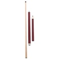 thumbnail image 2 of ASKA Heavy Hitter 25oz Jump Break Cue Stick JBCH25RD – 3-Piece Matte Red Billiard Cue, 14mm Phenolic Tip, 2 of 5