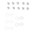 thumbnail image 2 of Almencla 1 Set Motorcycle Decorative Fairing Screws Connector Steel Plate Plate + Screw, 2 of 8