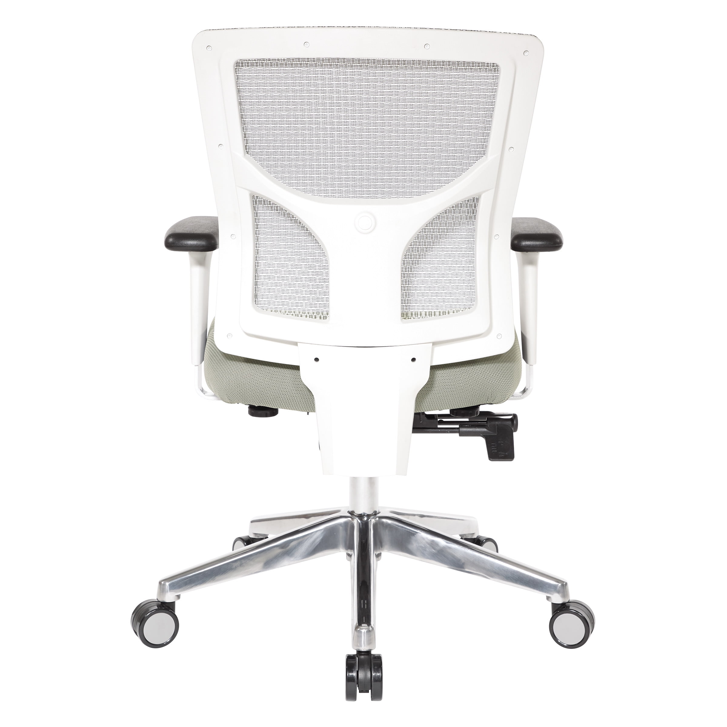 Office Star Products ProGrid White Mesh Mid Back Chair, 52 OFF