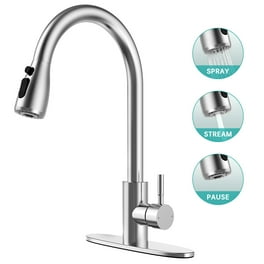 MOEN outlet Indi Single-Handle Pre-Rinse Spring Pulldown Sprayer Kitchen Faucet