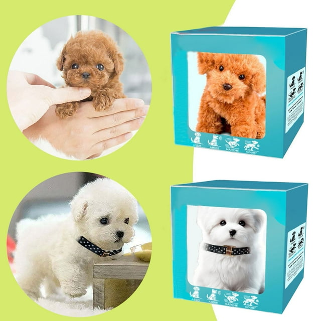 LXYFH Savings Clearance Plush toy Under $10 Short Pile Plush Robot Dog Plushie Adorable and Huggable for All Ages