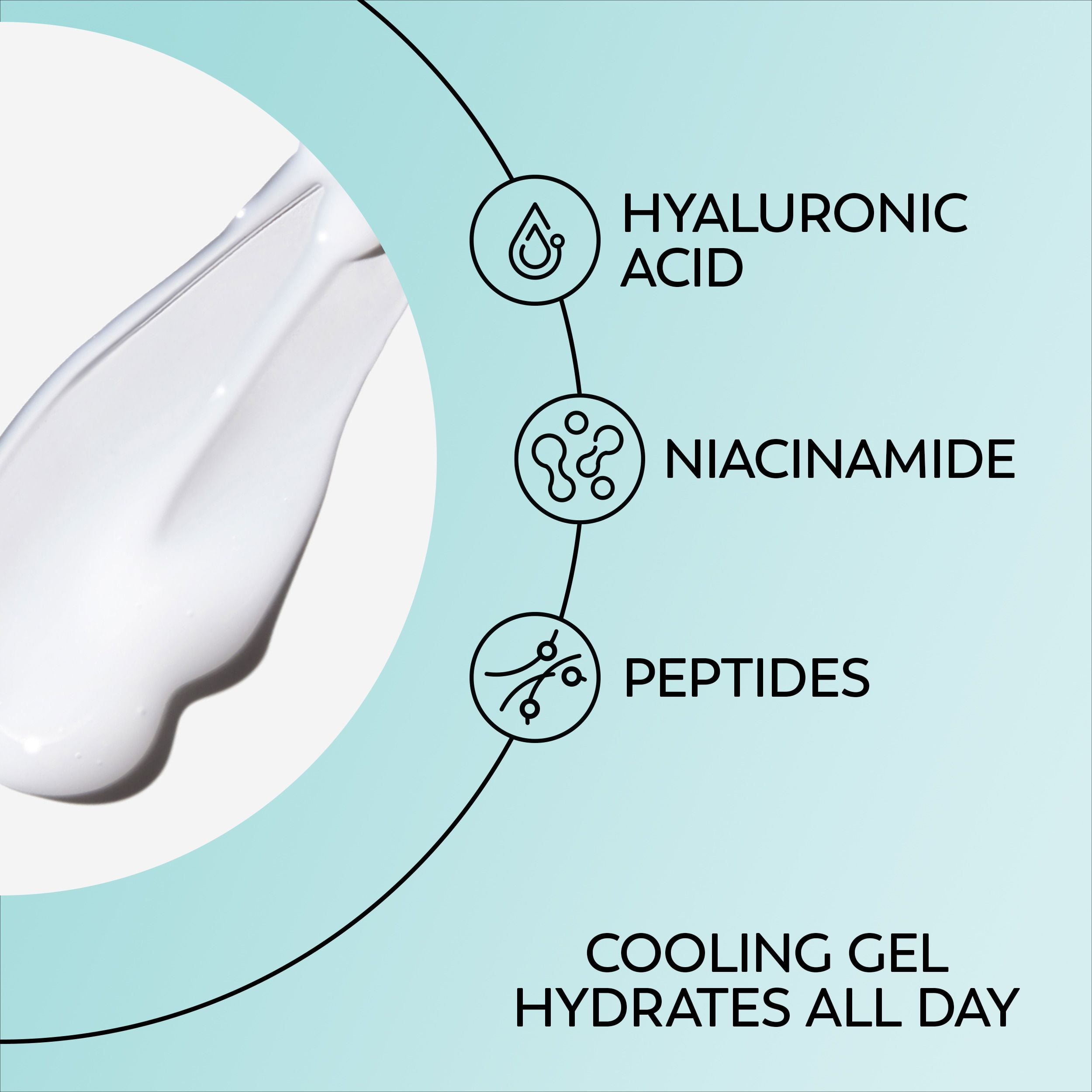 Olay DEPUFFING EYES HYALURONIC EYE CREAM, Fragrance-Free, 15 mL