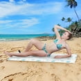 thumbnail image 6 of GZHJMY Cute Blue Elephant Beach Towel Quick Dry Absorbent Bath Towels Sandproof Lightweight Towel for Gym Yoga Sports Swimming - 31x71in Bath Towels, 6 of 7