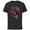 Black, variant on Marvel Spider-Man: Across the Spider-Verse 2099 Strike Team - Short Sleeve Cotton T-Shirt for Adults - Customized-Black