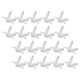 thumbnail image 2 of 20 piezas de colibríes voladores para techo de boda, adornos transparentes para fiestas., 2 of 7