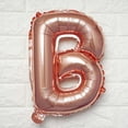 thumbnail image 7 of Efavormart Rose Gold 16" tall Alphabet Letters / Number Foil Balloons Party Wedding Decorations Graduation New Year Party- H, 7 of 7