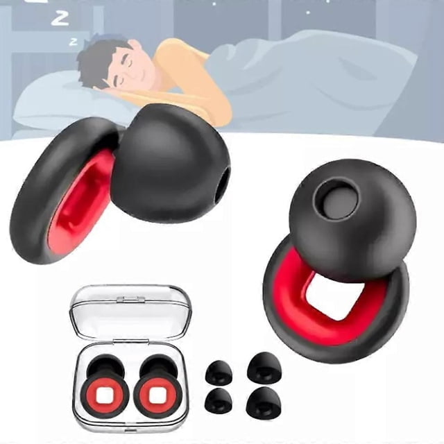 Bouchons d'Oreilles, Bouchons d'Oreilles en Silicone Réutilisables pour la Réduction du Bruit Sellp & Moto Neuf