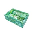 thumbnail image 2 of Wrapables Decorative Washi Tape Box Set for DIY Arts & Crafts, Scrapbooking, Diary, Stationery, Card-Making, Gift Wrapping (12 Rolls), Green, 2 of 8