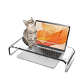 thumbnail image 3 of Computer Monitor Heightening Rack Acrylic U-Shaped Display Rack Desk Rack Laptop Rack for Office Home Desktop, 3 of 7