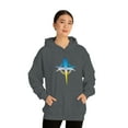 thumbnail image 4 of Blue/Yellow Cross Hoodie, 4 of 9
