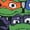 Green/Multi, variant on Teenage Mutant Ninja Turtles Boys Soccer Mesh Jersey Tee & Short 2PC Set
