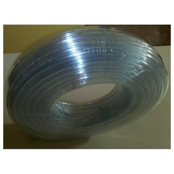 Clear Vinyl Tubing, 3/8" ID x 1/2" OD x 100'