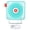 Mint Green, variant on Rechargeable Sound Machine Bluetooth Wireless Speaker with 360° Surrounding Sound & RGB Light - Mint Green (6.7 x 6.7 in)