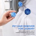 thumbnail image 3 of Pet Hair Remover for Laundry, 12Pcs Reusable Pet Hair Remover for Washing Machine, Soft Lint Remover Catcher for Laundry, Bedding, Clothes, 3 of 7