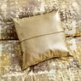 thumbnail image 2 of World Products Mart Luxury 7-Piece Gold Yellow Taupe Brown Comforter Bedding Sets, King, 2 of 3