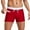 44 Red, variant on guisaled Mens Swim Jammers Square Leg Quick Dry Swim Trunks Drawstring Waisted Athletic Training Compression Swim Briefs Clothing