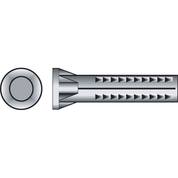 Hillman Lead Wood Screw Anchor Size 10 - 14 X 1-1/2 " 2/Card Pack of 10