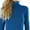 Teal, variant on Women's Relaxed fit Long Sleeve Soft and Stretchy Turtleneck Shirt