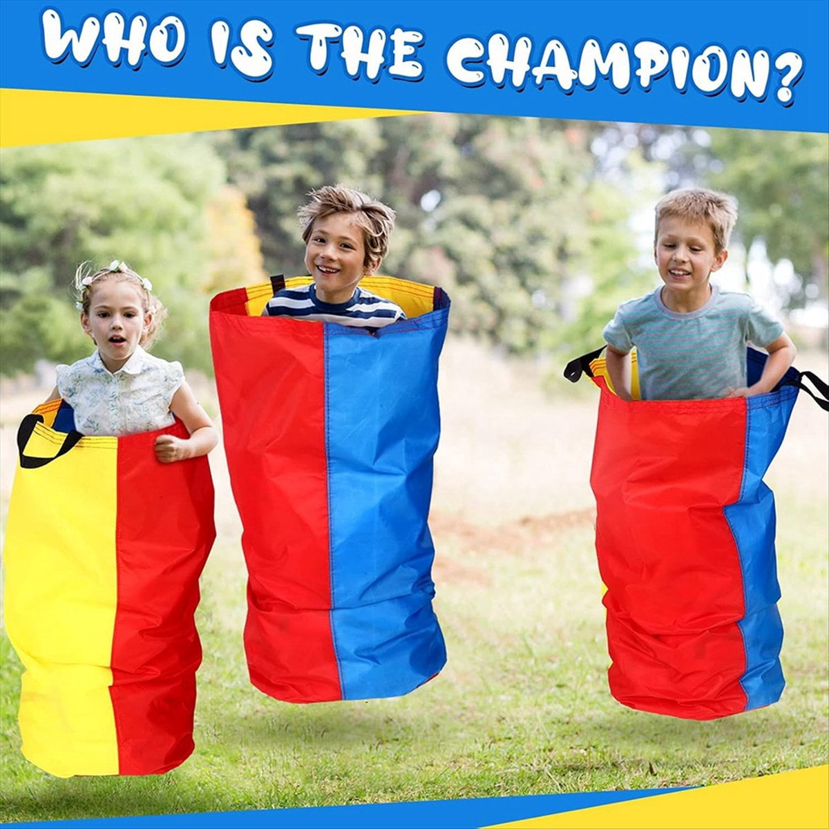 New Game Potato Sack Race, Game Potato Sack Race, 3 Leg Race Suitable for Adult H3555
