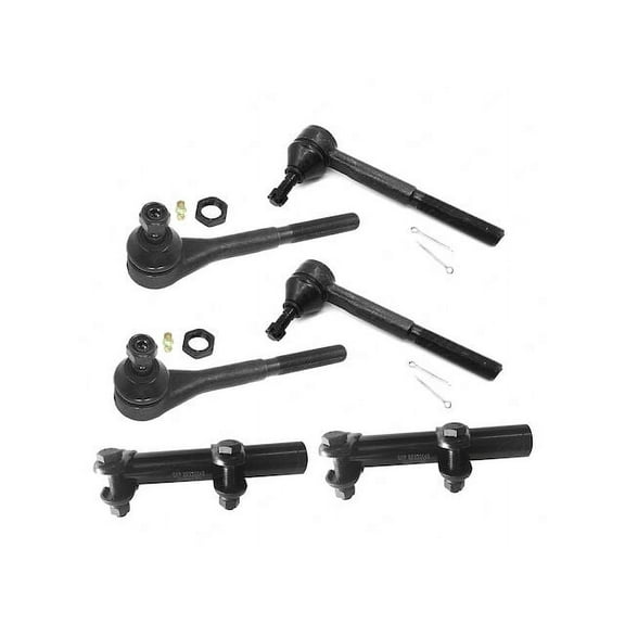 Tie Rod End Kit - Compatible with 1988 - 1999 GMC K1500 1989 1990 1991 1992 1993 1994 1995 1996 1997 1998