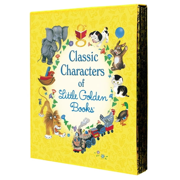 Pre-Owned Classic Characters of Little Golden Books: The Poky Little Puppy; Tootle; The Saggy Baggy Elephant; Tawny Scrawny Lion; Scuffy the Tugboat (Hardcover) 0375859349 9780375859342