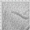 thumbnail image 4 of oneOone Polyester Spandex Gray Fabric Floral Sewing Craft Projects Fabric Prints By Yard 56 Inch Wide, 4 of 4