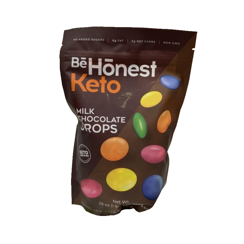BeHonest Keto Milk Chocolate Drops, 28 Ounce