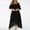Black, variant on IDALL Wedding Guest Dresses,Prom Dresses Women Plus Size Casual Solid Lace Dress Short Sleeve Irregular Lace Stitching Long Dress Plus Size Dresses,Maxi Dresses,Formal Dresses Black Dress 2XL