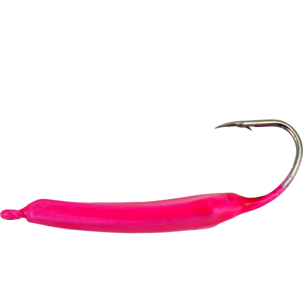Buccaneer Wiggler Jig with Stinger Hook, Pink, 3/8 Oz