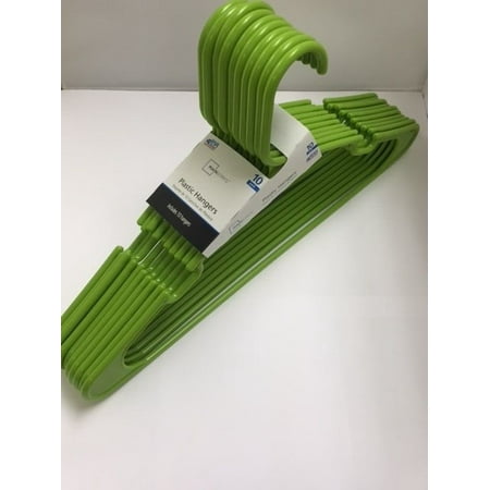 plastic hangers lime pack mainstays spicy