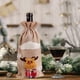 thumbnail image 4 of Reusable Christmas Wine Bottle Bag Fabric Drawstring Santa Snowman Holiday Party Decoration Gift Packaging for Festive Gatherings, 4 of 6