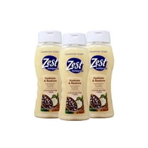 Zest Moisturizing Body Wash Creamy Cocoa Butter And Shea - 18 Oz, 3 Pack