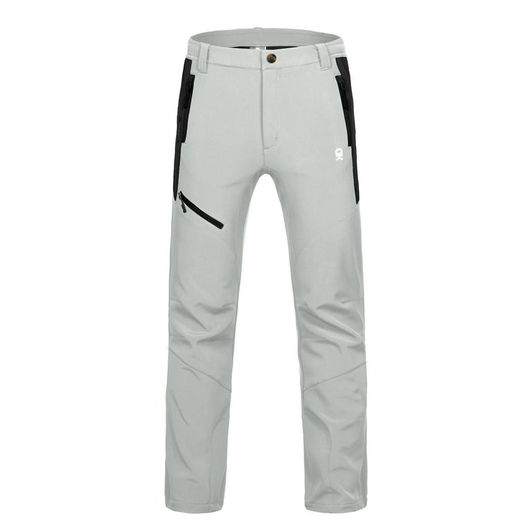 Little Donkey Andy Men's Winter Hiking Ski Snow Pants, Softshell