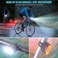 thumbnail image 3 of Bike Light Set, Waterproof Led Bike Light Set Bicycle Lights, Usb Rechargeable Bike Lights Front Rear Light Set Road Bike Lights, Set, 3 of 5