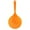 Orange_Free Size, variant on Gnmfd Kitchen Colander Long Handle Strainer Spoon, Thickened Dumpling Ravioli Noodle Vegetable Fruit Mesh Ladle, Non Stick Pot Safe Cooking Utensil