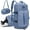 Blue, variant on Gynky Duffel Bag 4 in 1 Travel Backpack Weekender Bags Duffle Bag for Women Gym Bag with Shoe and Wet Compartment Carry On Dance Bag