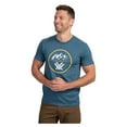 thumbnail image 3 of VORTEX Men's Three Peaks T-Shirt, Color: Steel Blue Heather, Size: 2XL (121-10-SBH2X), 3 of 4
