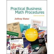 PRACTICAL BUS MATH PROCEDURES With Student DVD, WSJinsert,BMathHandbook [Paperback - Used]