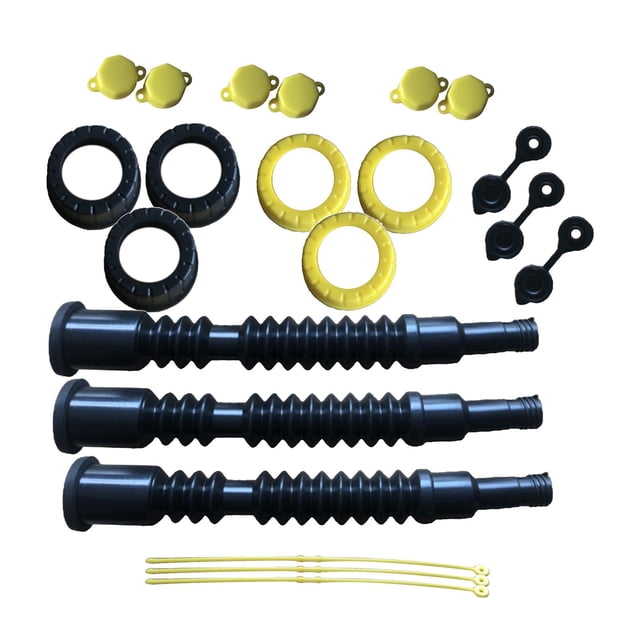 3 Juegos de Accesorios para de Gas Gloria Kit de Boquilla Cubierta de Cuello Cubierta s para de Agua